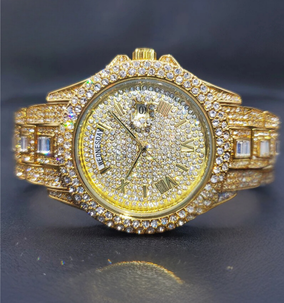 Regal Day-Date Iced Out Watch