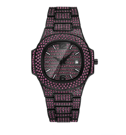 Petal Iced Out Watch