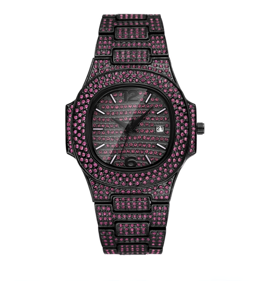 Petal Iced Out Watch