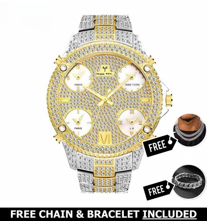 Marseille Iced Out Watch