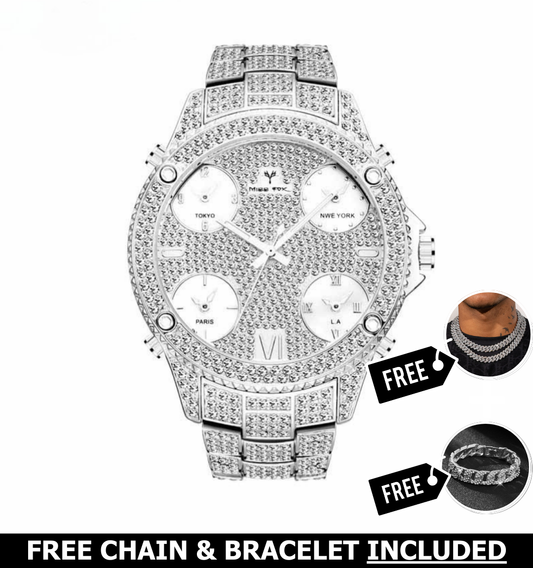 Marseille Iced Out Watch