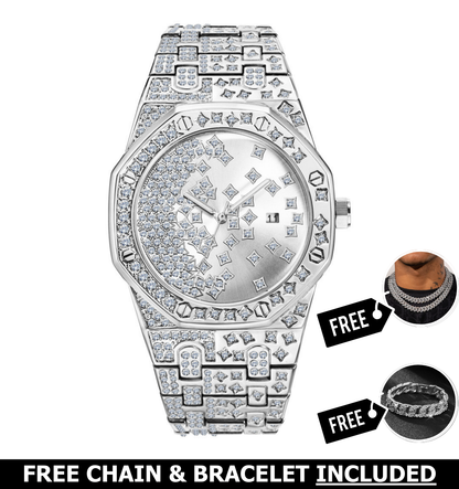 Phantom Iced Out Watch