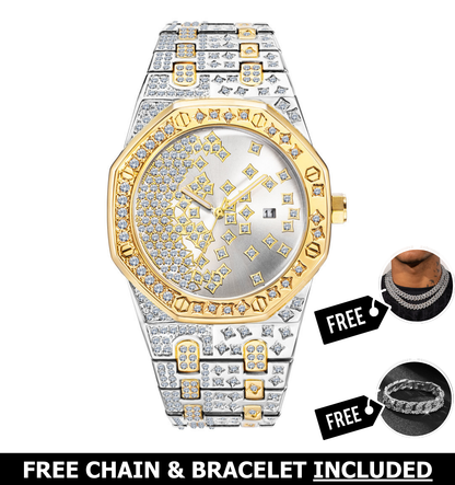 Phantom Iced Out Watch