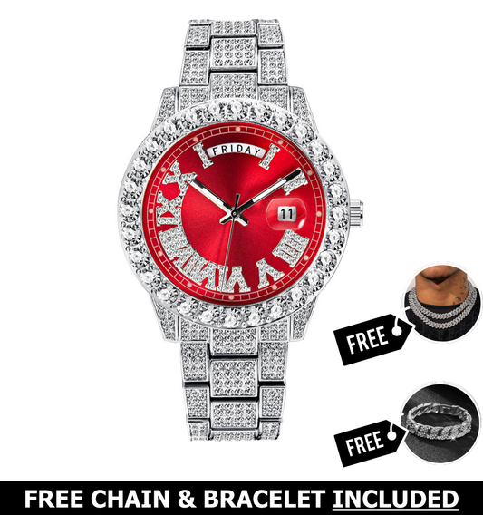 Armani Iced Out Watch