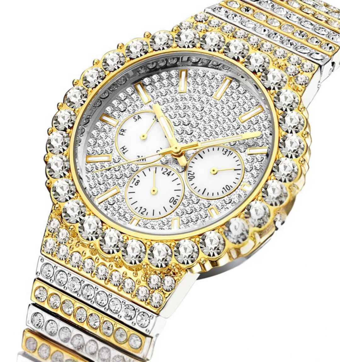 Celestial Iced Out Watch