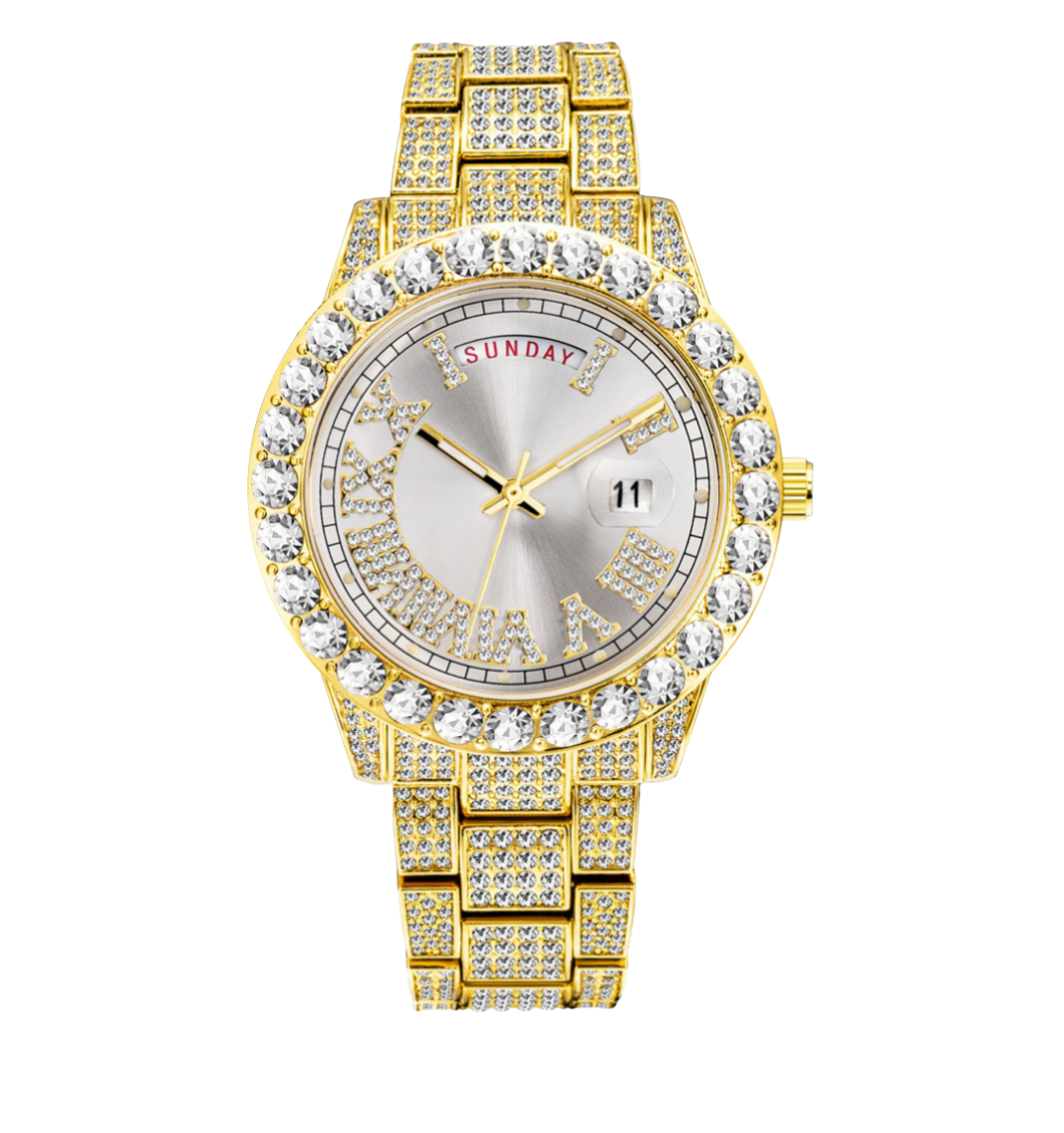 Armani Iced Out Watch