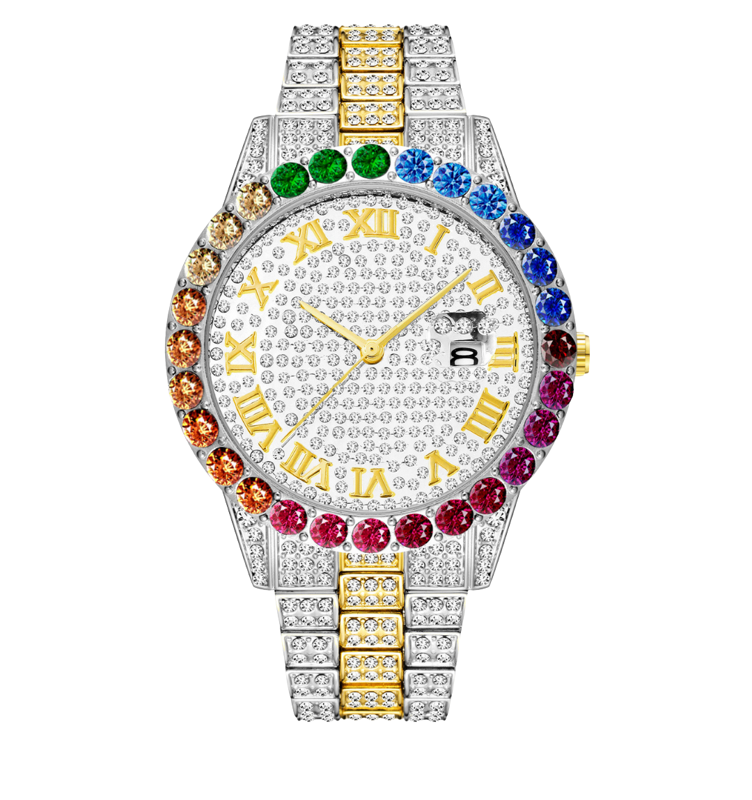 Storm Iced Out Watch