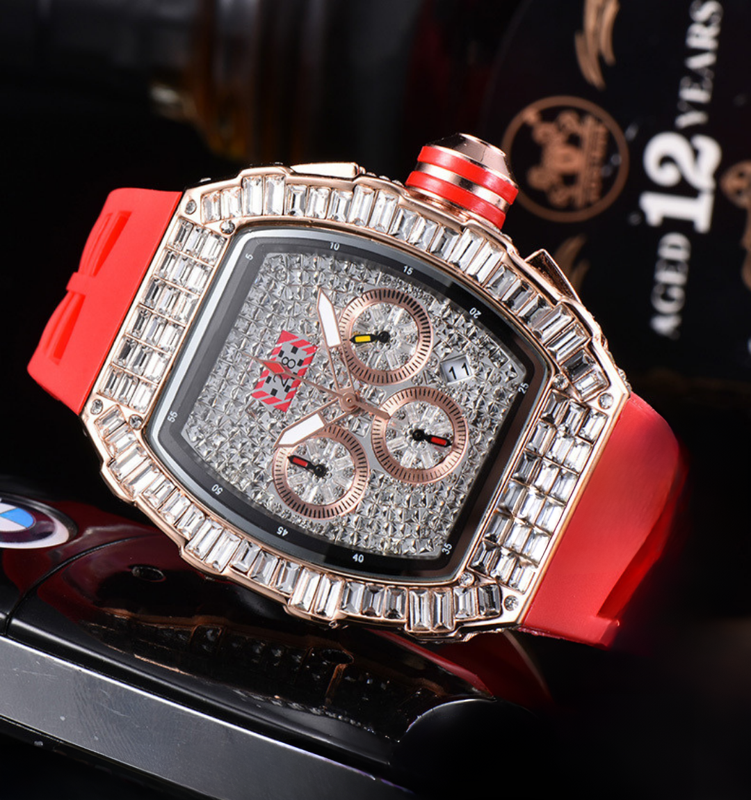 Coral Apex Ice Watch