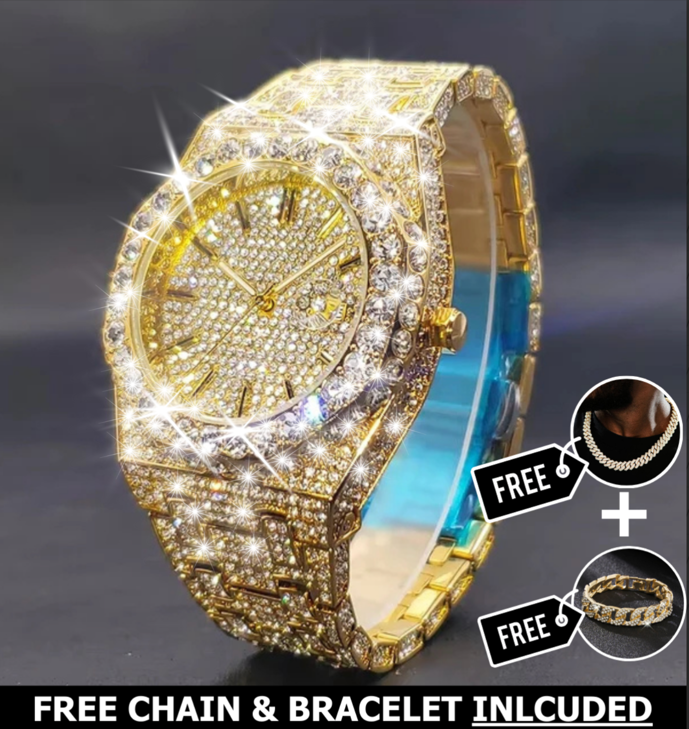 Royale VVS Iced Out Watch