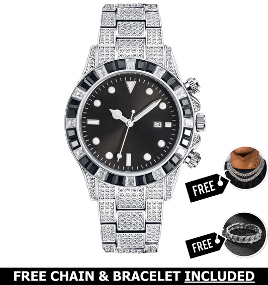 Vortex Iced Out Watch