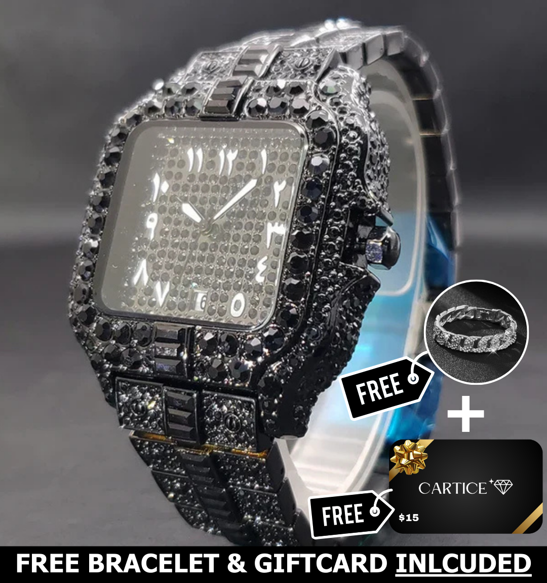 Arabic VVS Iced Out Watch