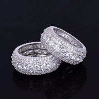 Tennis and Stones Iced Out Ring