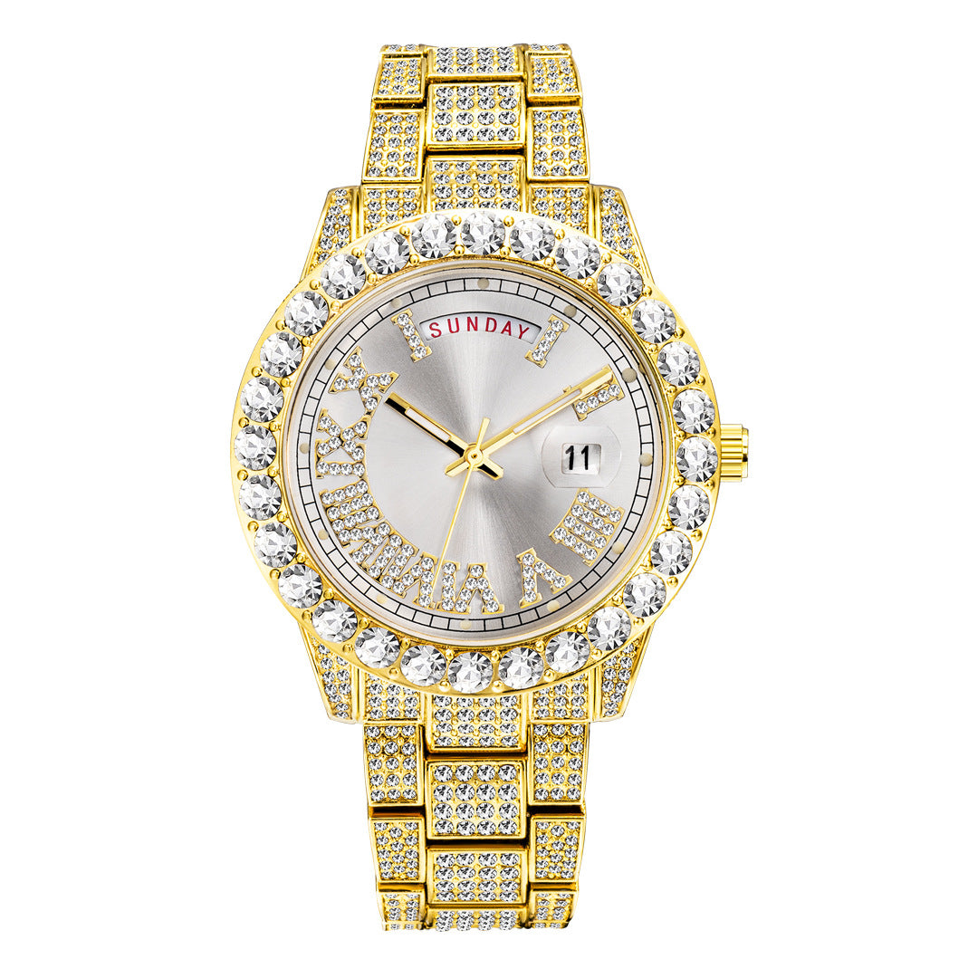 Armani Iced Out Watch