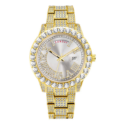 Armani Iced Out Watch