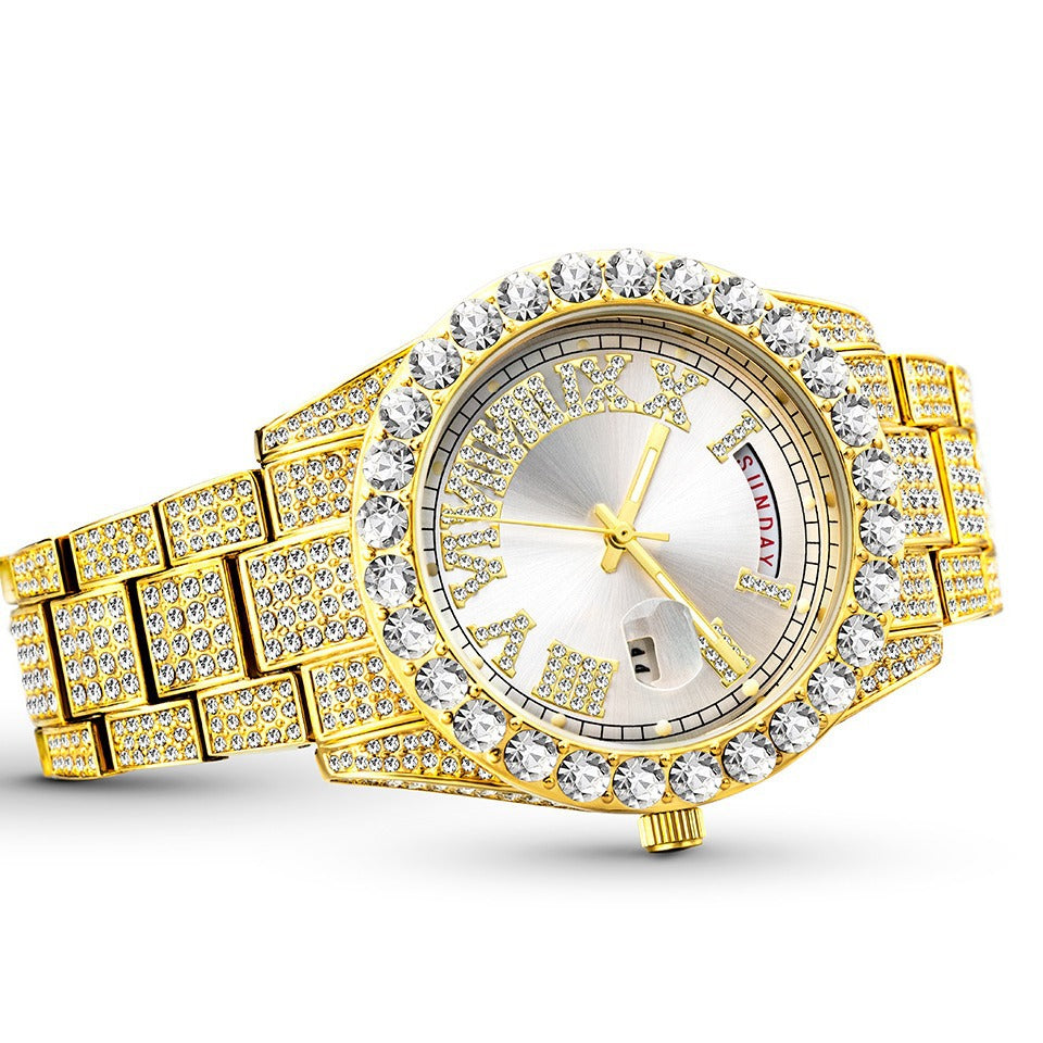 Armani Iced Out Watch