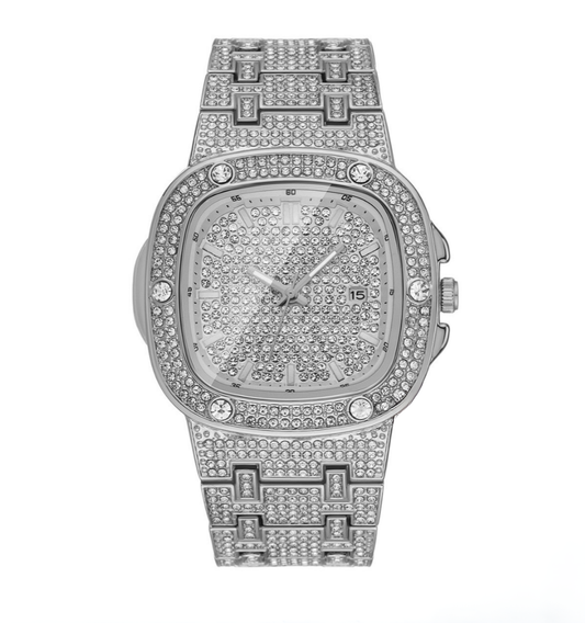 Raven Iced Out Watch