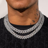 14MM ICED OUT CUBAN LINK