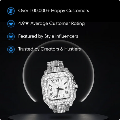 Cartice VVS Iced Out Watch