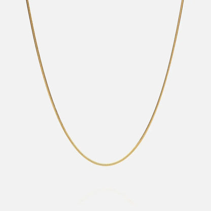 2MM Snake Chain - Gold - Cartice™LuxuryJewelryGoldSilverWatchBraceletNecklaceChainIced-outCubanMoissaniteTarnish-freeStainlessDurablePremiumShinePlatedStatementDiamondAffordable